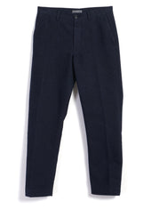 KEN | Wide Cut Trousers | Broken Blue