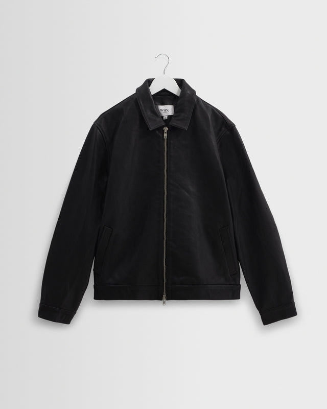 Kendal - Black Leather Jacket