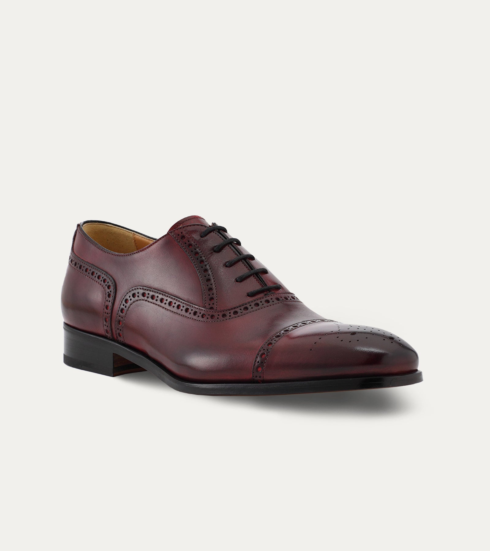Half Brogue Cap Toe Diablo Antique