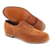Kennedy Wingtip Brogue Derby Carlos Santos Shoes