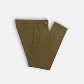 Khaki 5 Pocket Cotton Jeans