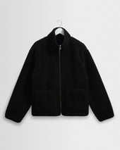Killick - Black Reversible Corduroy Borg Jacket