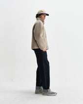 Killick Natural Reversible Corduroy Borg Jacket