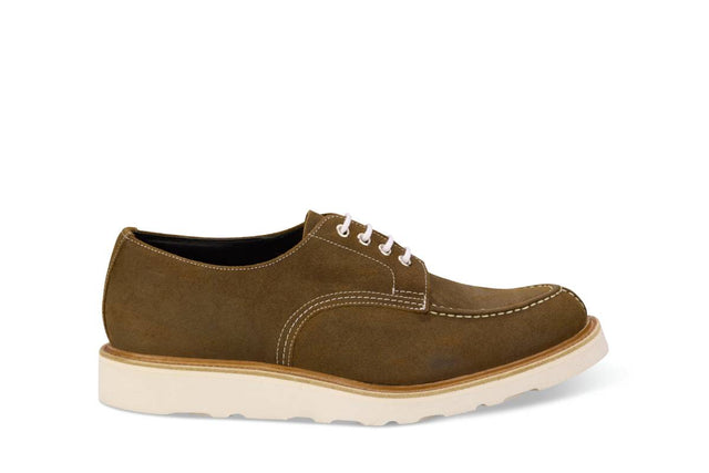 Kilsby Derby Shoe - Snuff Waxy Suede
