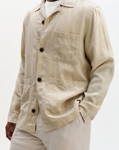 Kimpton Beige Washed Linen Jacket