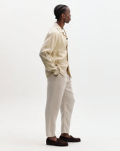 Kimpton Beige Washed Linen Jacket