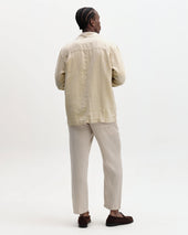 Kimpton Beige Washed Linen Jacket