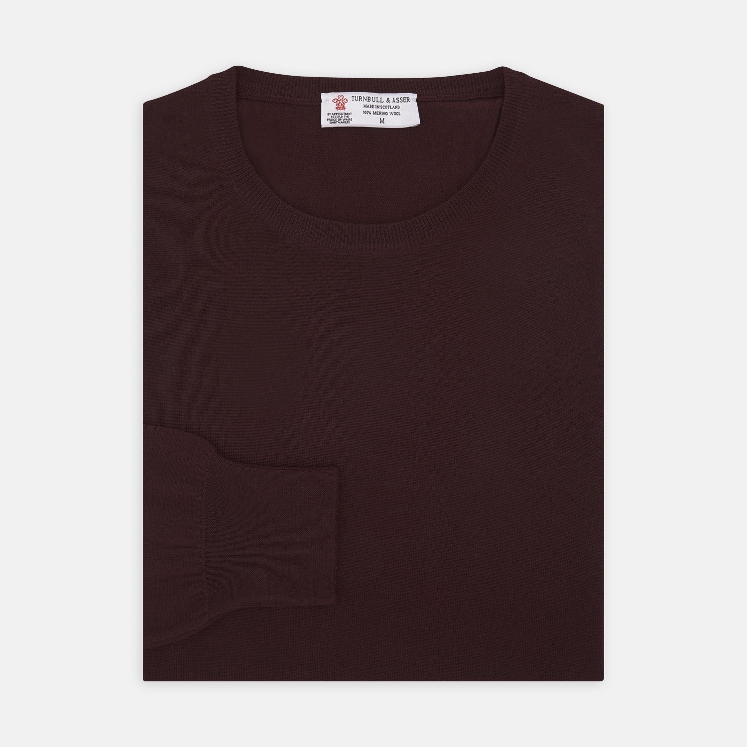 Crew Neck Merino Wool Jumper