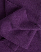 Purple Zip Neck Cashmere Sweater