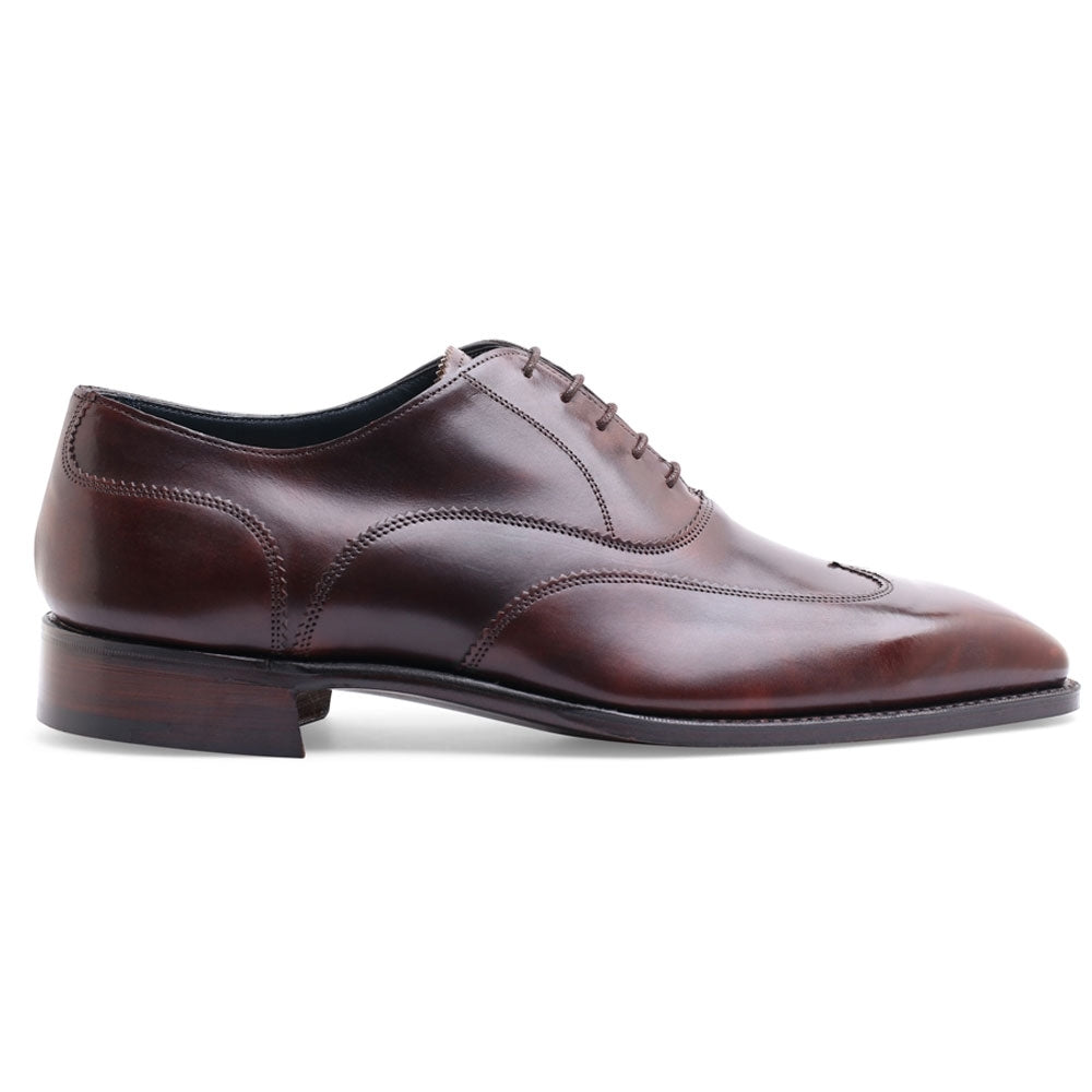 Knightsbridge Oxford Brogue In Museum Calf Leather
