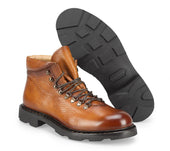 Knox Lace Up Boots Carlos Santos Shoes