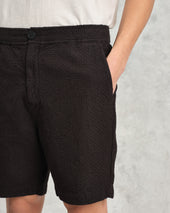 Kurt Honeycomb Cotton Shorts