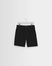 Kurt - Black Organic Cotton Twill Shorts