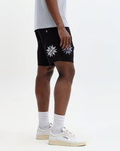 Kurt Round Applique Cotton Shorts