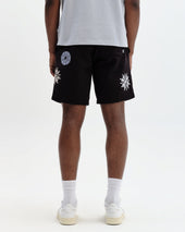 Kurt Round Applique Cotton Shorts