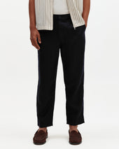 Kurt Washed Linen Relaxed Fit Trousers