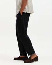 Kurt Washed Linen Relaxed Fit Trousers