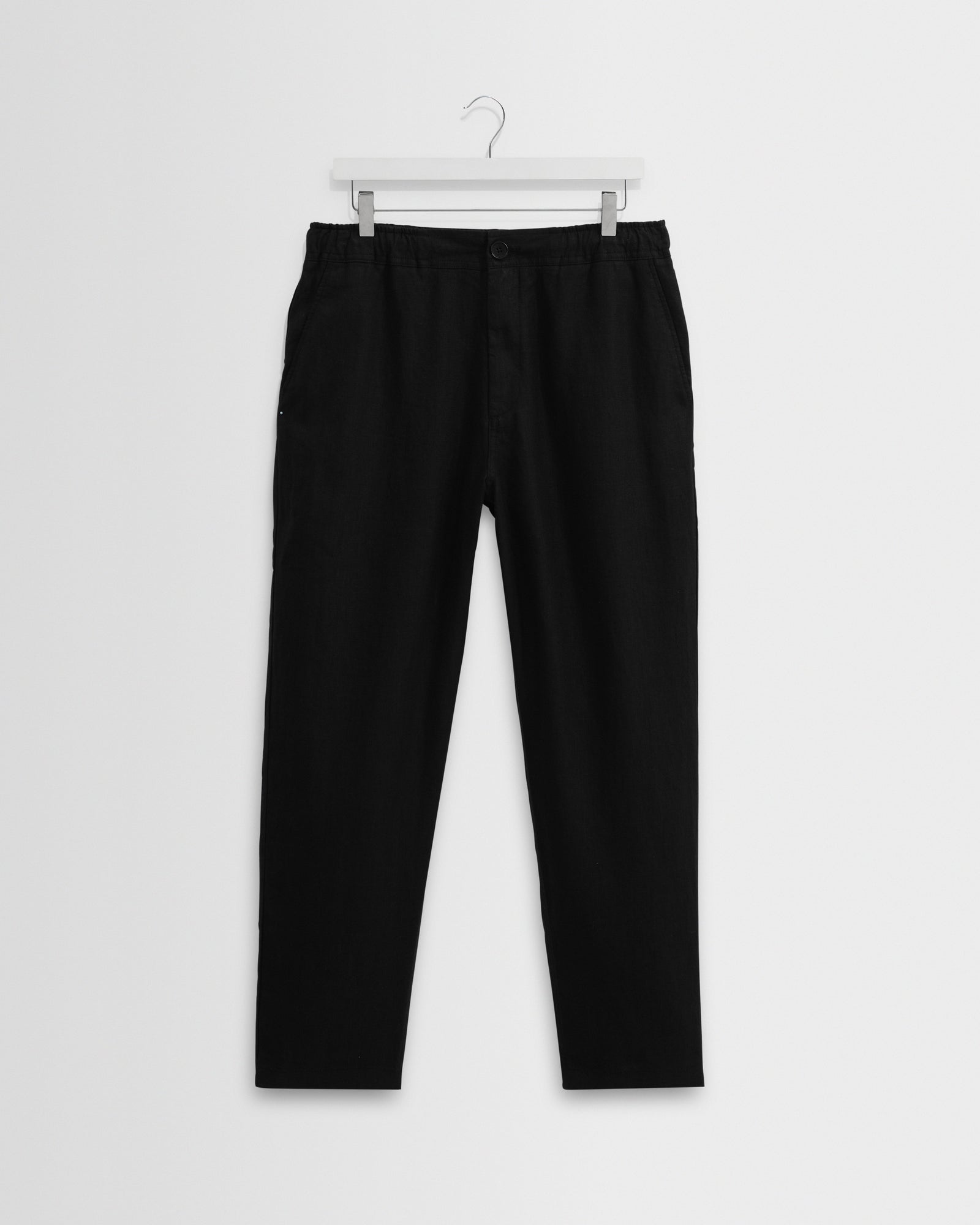Kurt Washed Linen Relaxed Fit Trousers