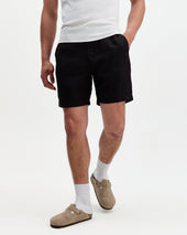 Kurt Washed Linen Shorts