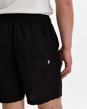 Kurt Washed Linen Shorts