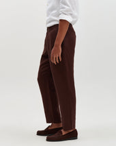 Kurt Washed Linen Relaxed Fit Trousers