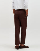 Kurt Washed Linen Relaxed Fit Trousers