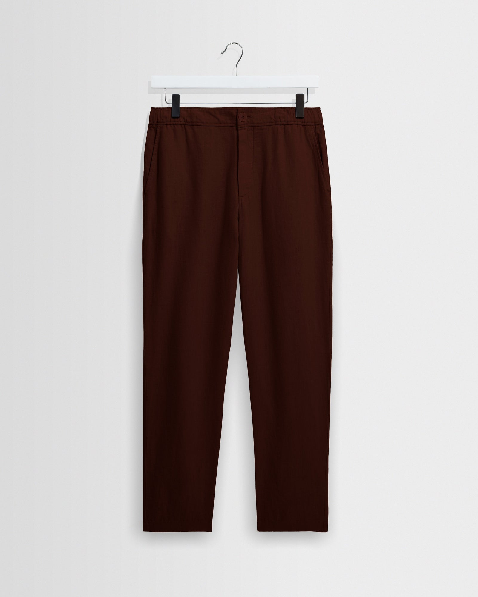 Kurt Washed Linen Relaxed Fit Trousers