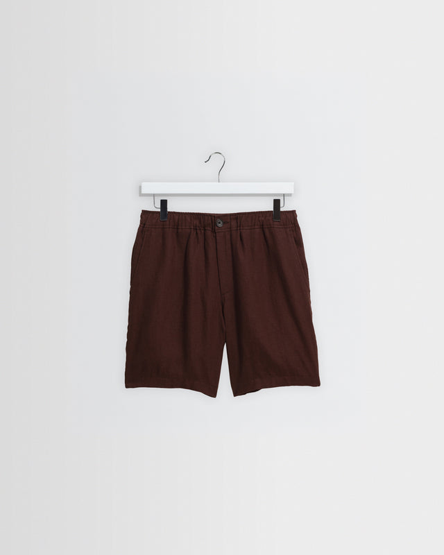 Kurt Washed Linen Shorts