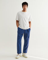 Kurt Textured Organic Dobby Cotton Relaxed Fit Trousers