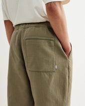 Kurt Crinkle Cotton Linen Relaxed Fit Trousers