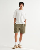 Kurt Crinkle Cotton Linen Shorts