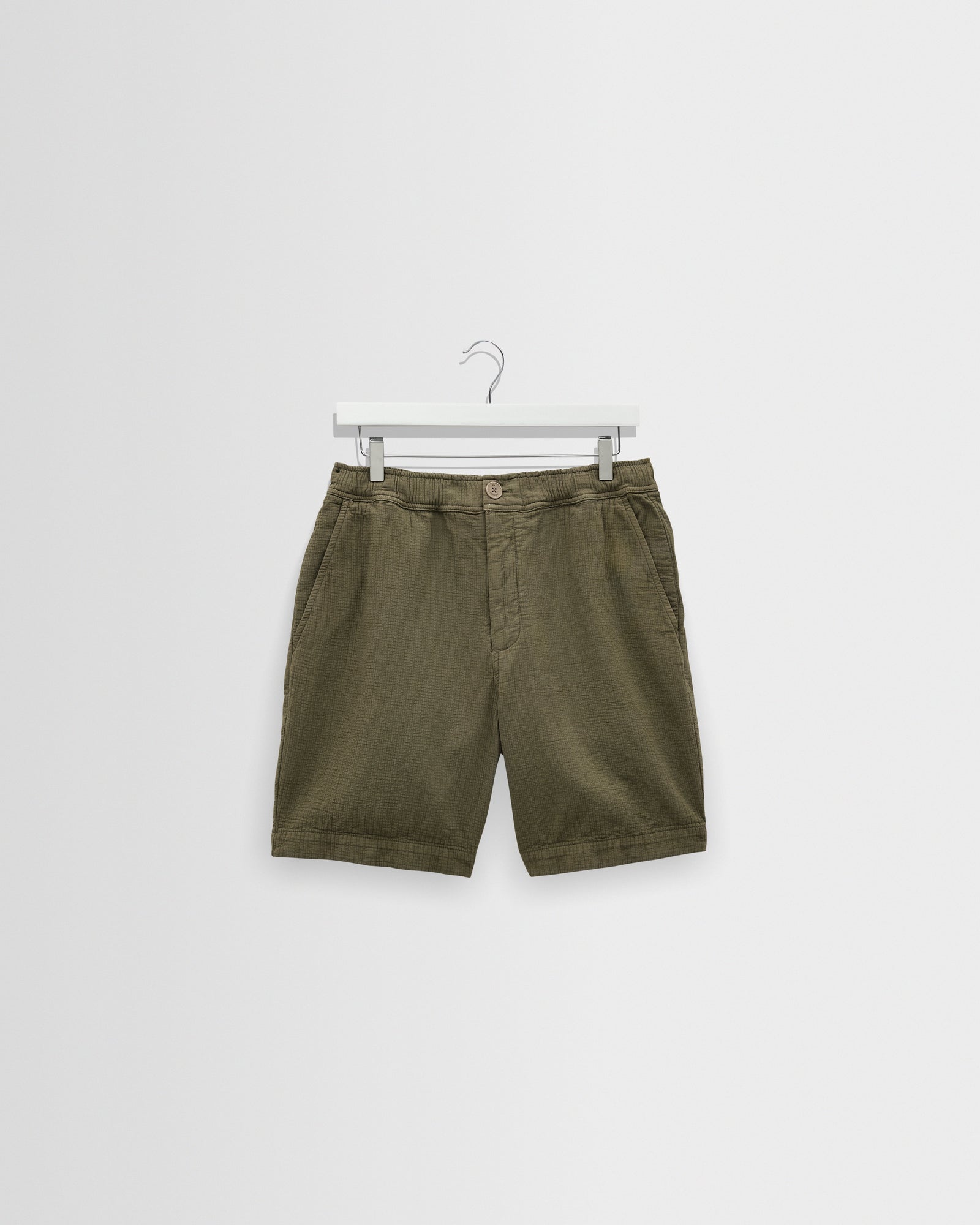 Kurt Crinkle Cotton Linen Shorts