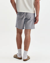 Kurt Light Herringbone Cotton Shorts
