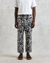 Kurt And Ecru Beach Jacquard Trousers