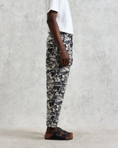 Kurt And Ecru Beach Jacquard Trousers