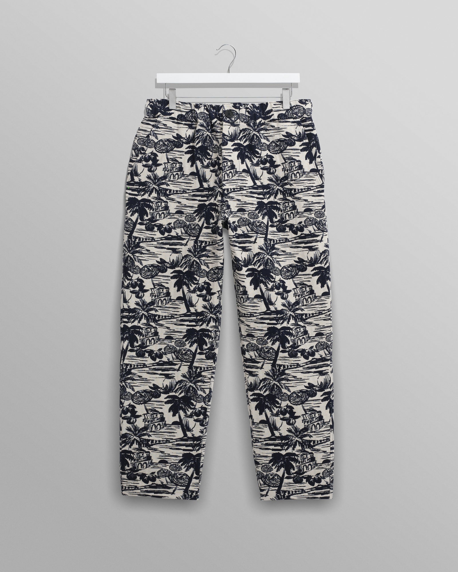 Kurt And Ecru Beach Jacquard Trousers
