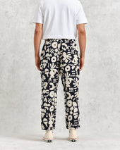 Kurt And Ecru Spin Jacquard Trousers