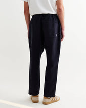 Kurt Crinkle Cotton Linen Relaxed Fit Trousers