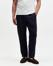 Kurt Washed Linen Relaxed Fit Trousers