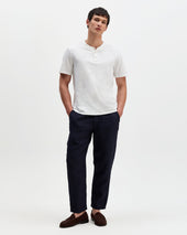 Kurt Washed Linen Relaxed Fit Trousers