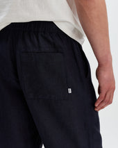 Kurt Washed Linen Relaxed Fit Trousers