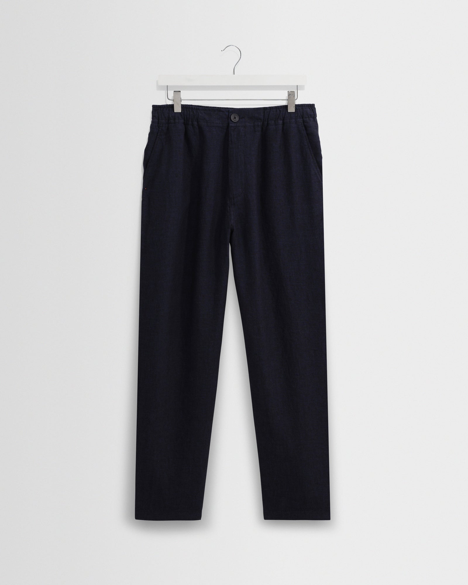Kurt Washed Linen Relaxed Fit Trousers