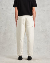 Kurt Off White Organic Cotton Trousers