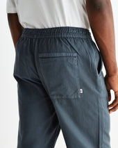 Kurt Petrol Blue Organic Cotton Trousers