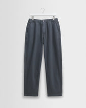 Kurt - Petrol Blue Organic Cotton Trousers