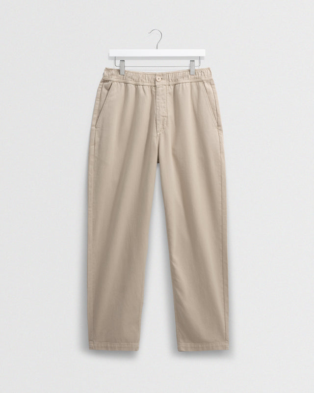 Kurt - Stone Organic Cotton Trousers