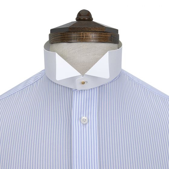 Piccadilly White Plastic Wing Collar