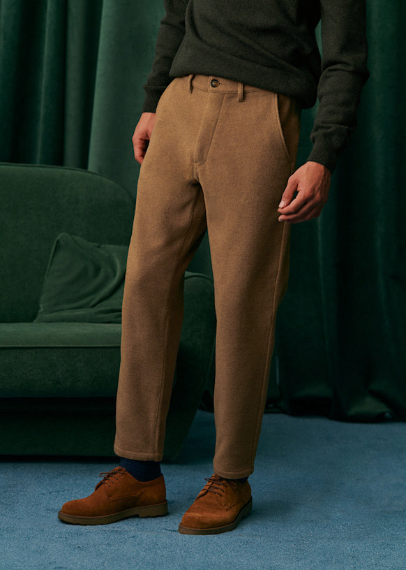 Bergame Straight Pants Camel