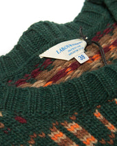 Fair Isle Jumper Green