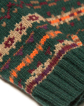 Fair Isle Jumper Green